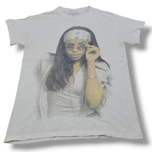 Aaliyah Shirt Size Small SM R&B Music T-Shirt Graphic Print T-Shirt Graphic Tee